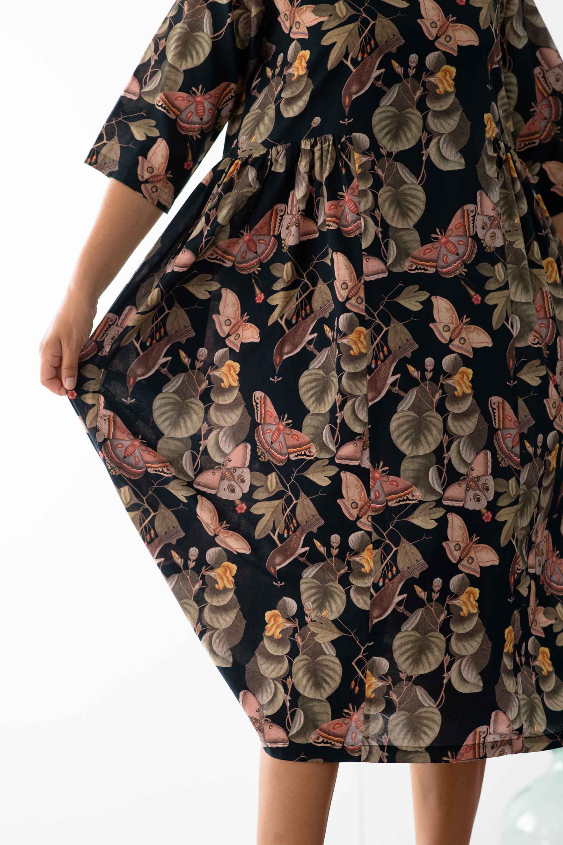 Adele Merian floral dress