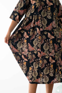 Adele Merian floral dress