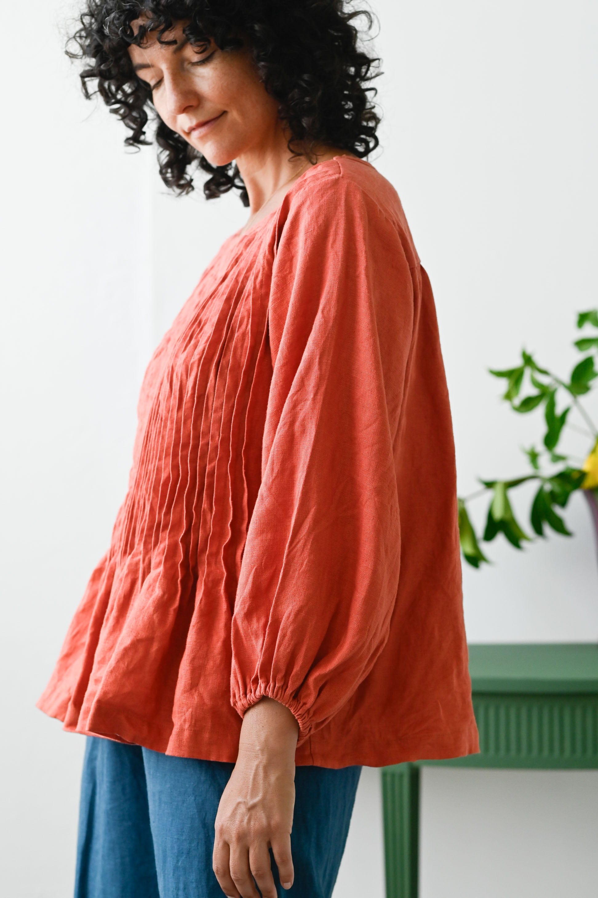 Amelia Top Burnt Orange