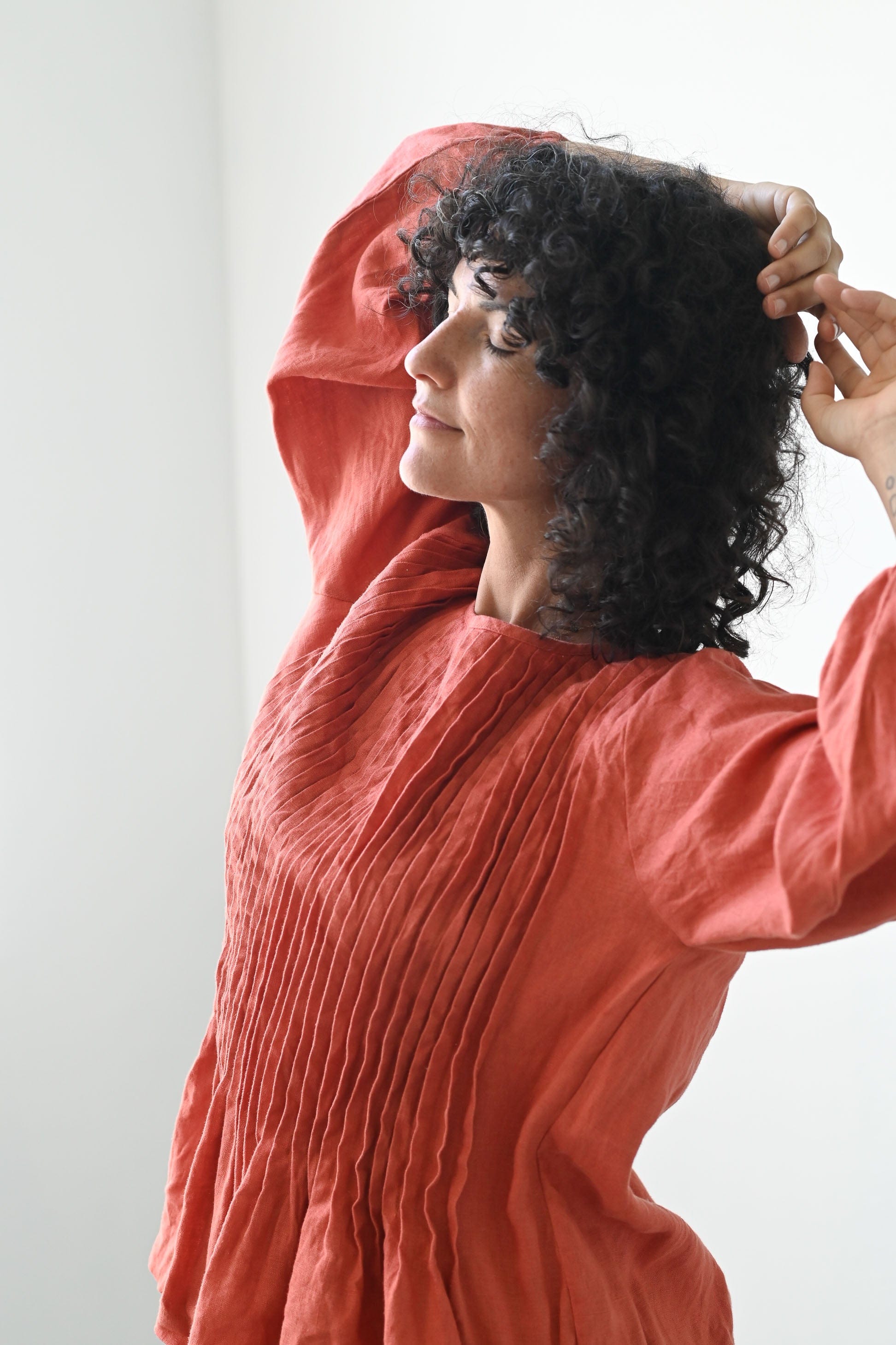 Amelia Top Burnt Orange