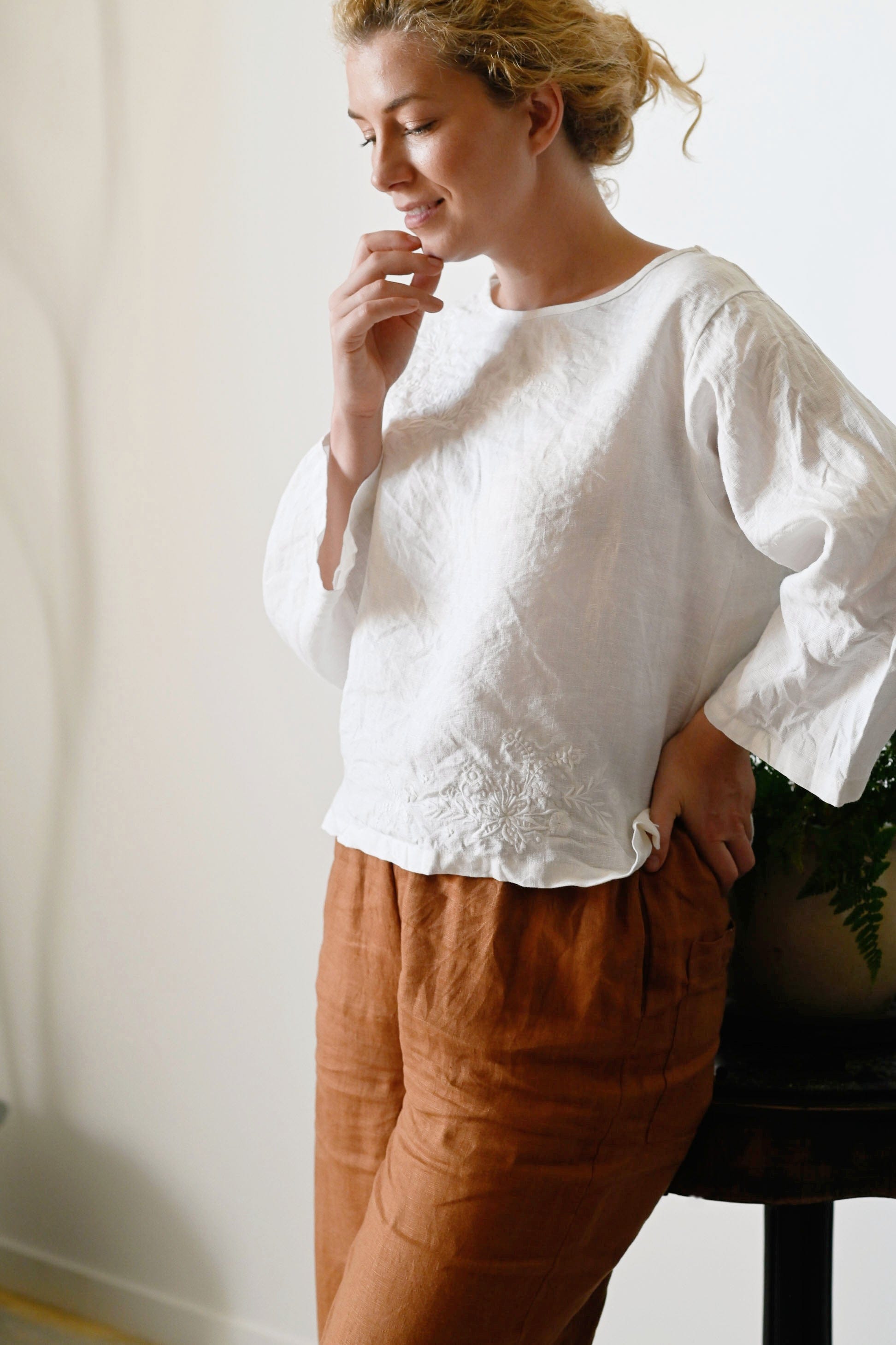 Annie Top Warm White