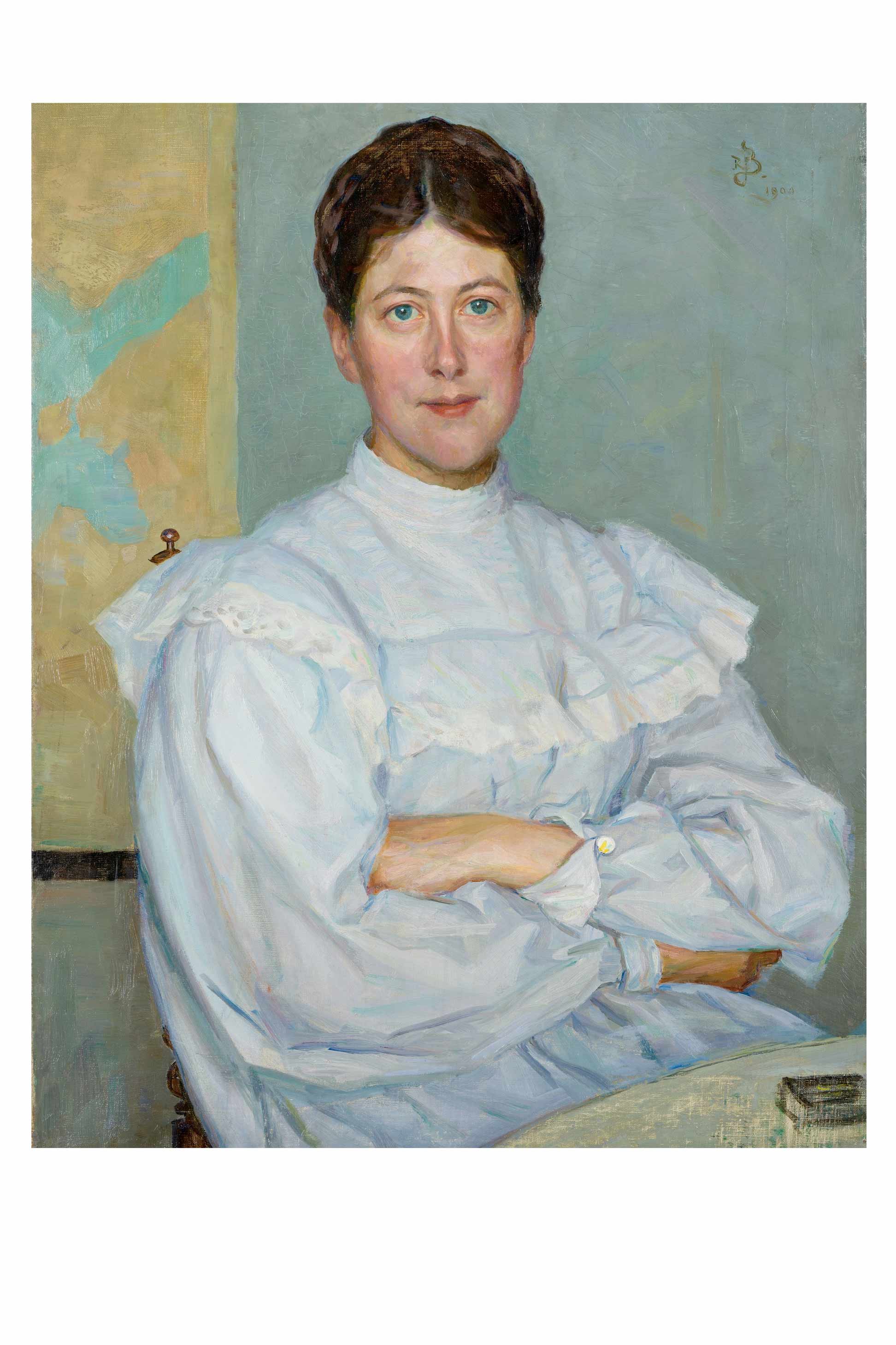Art Print 20.3 Gerda portrait painting