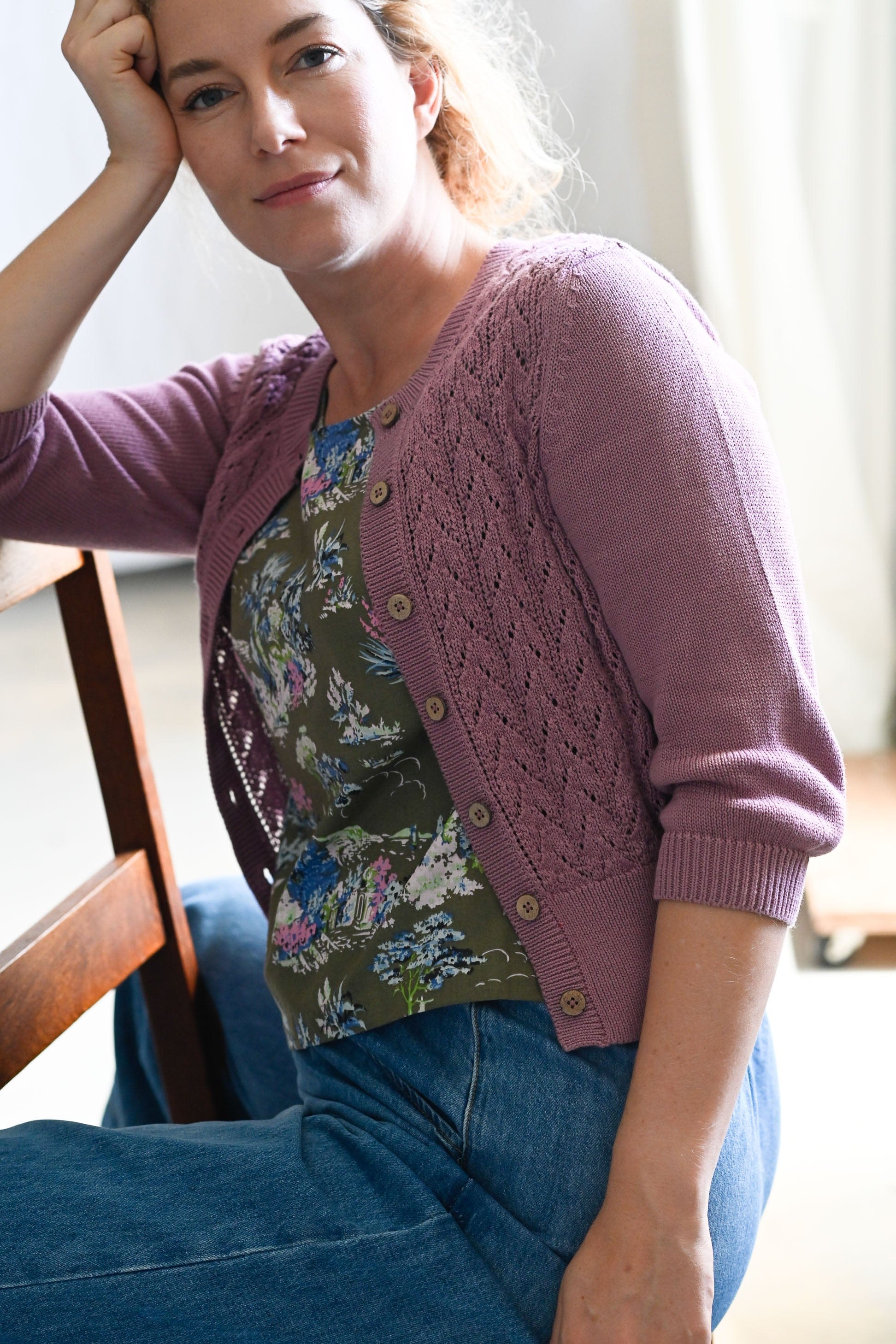 Bridget Cotton Top in Valencia