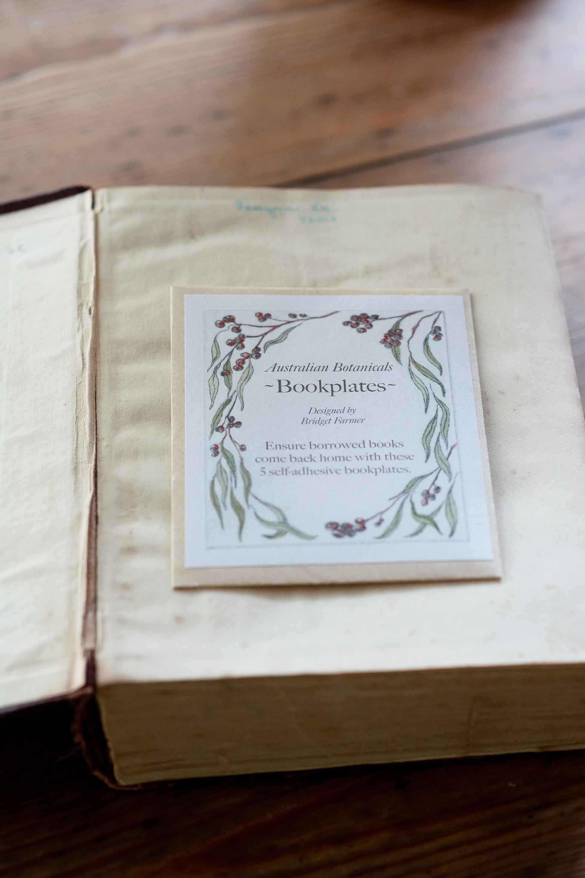 Bookplate from Australian Botanical Bookplates