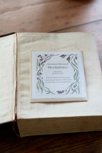 Bookplate from Australian Botanical Bookplates