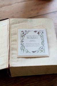 Bookplate from Australian Botanical Bookplates
