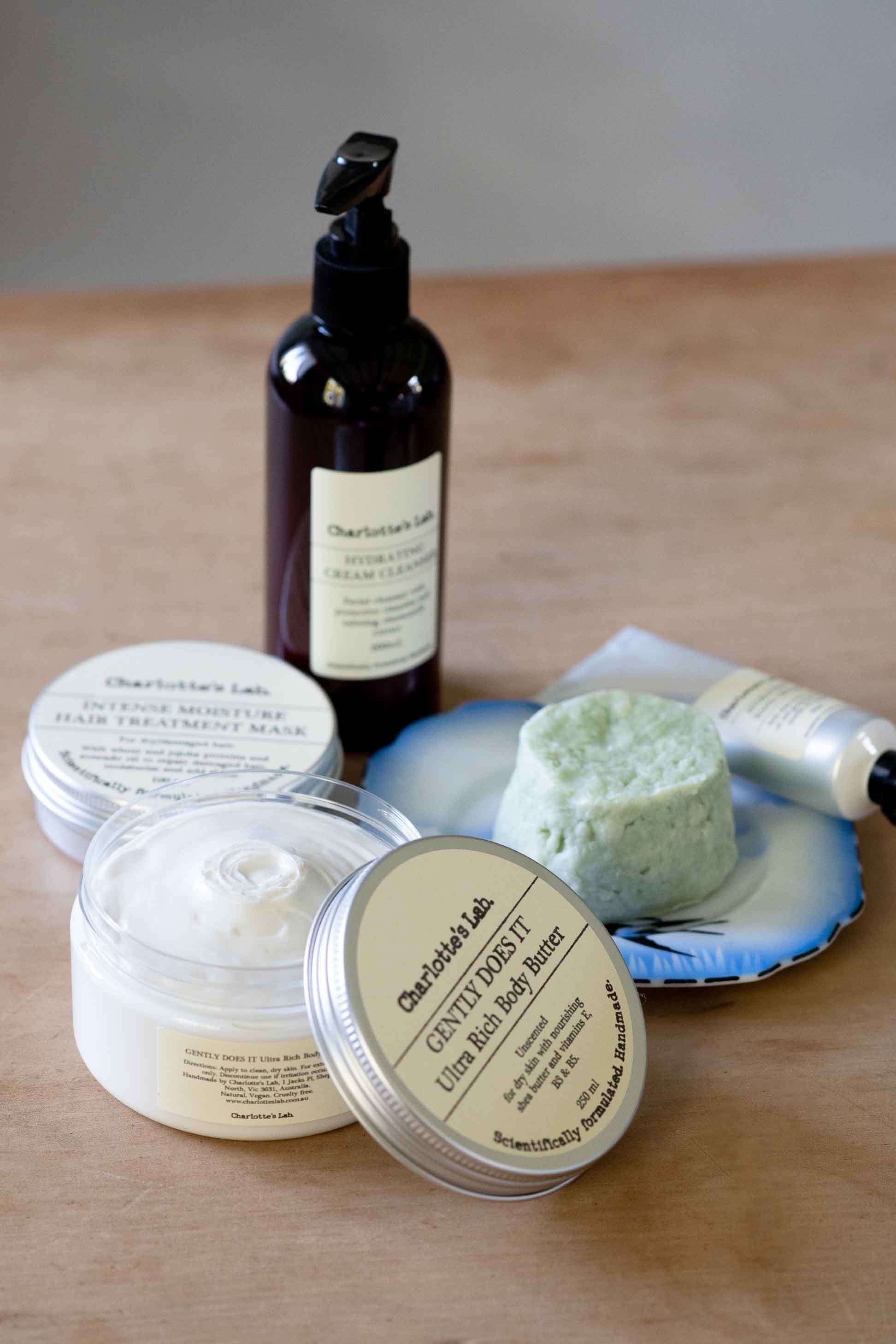 Charlotte's Lab body care products