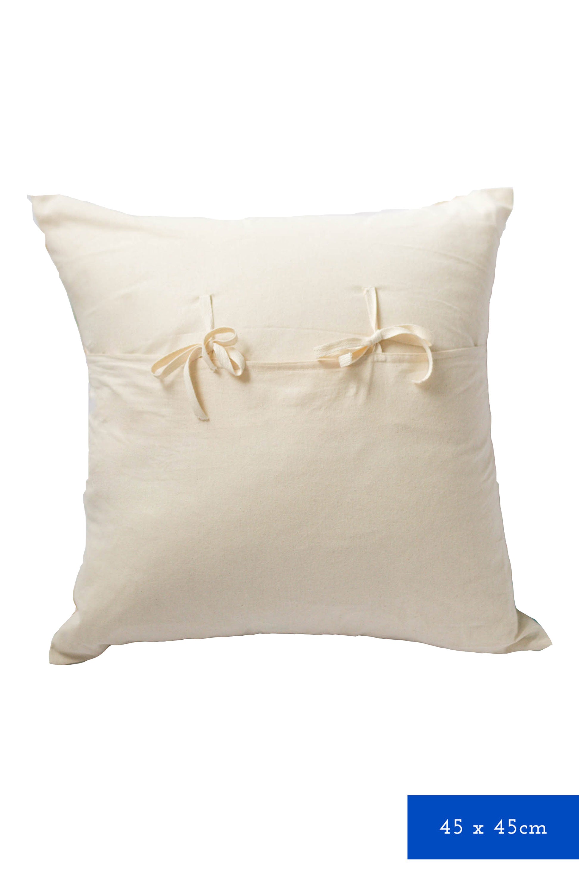 Italian view back cushion cover