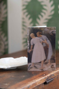 Art print card with two women, DSC9902