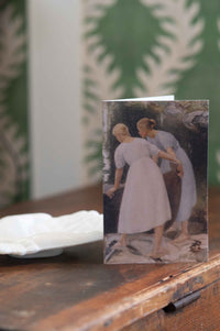Art print card with two women, DSC9902