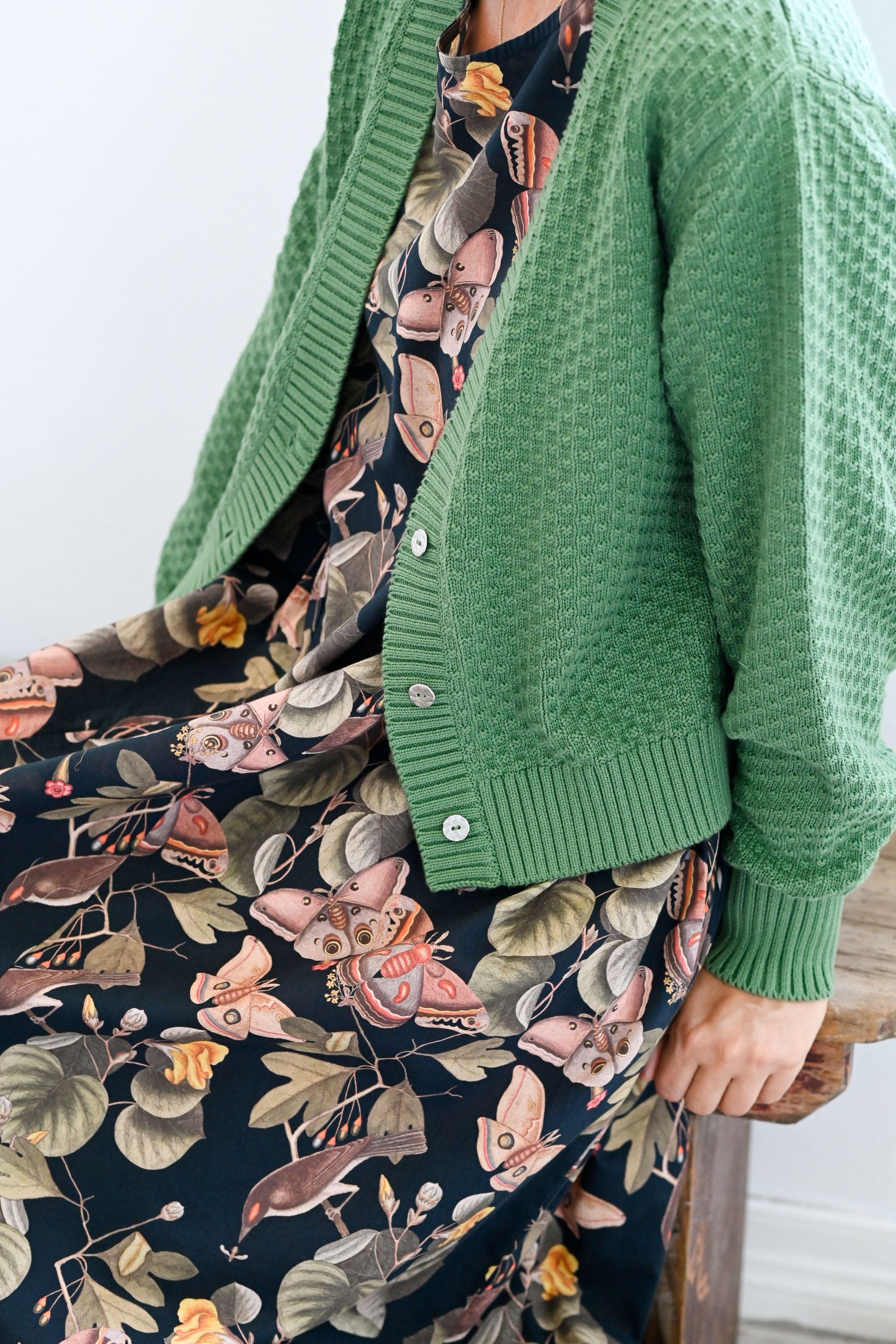 Emmy Cardigan Comfrey