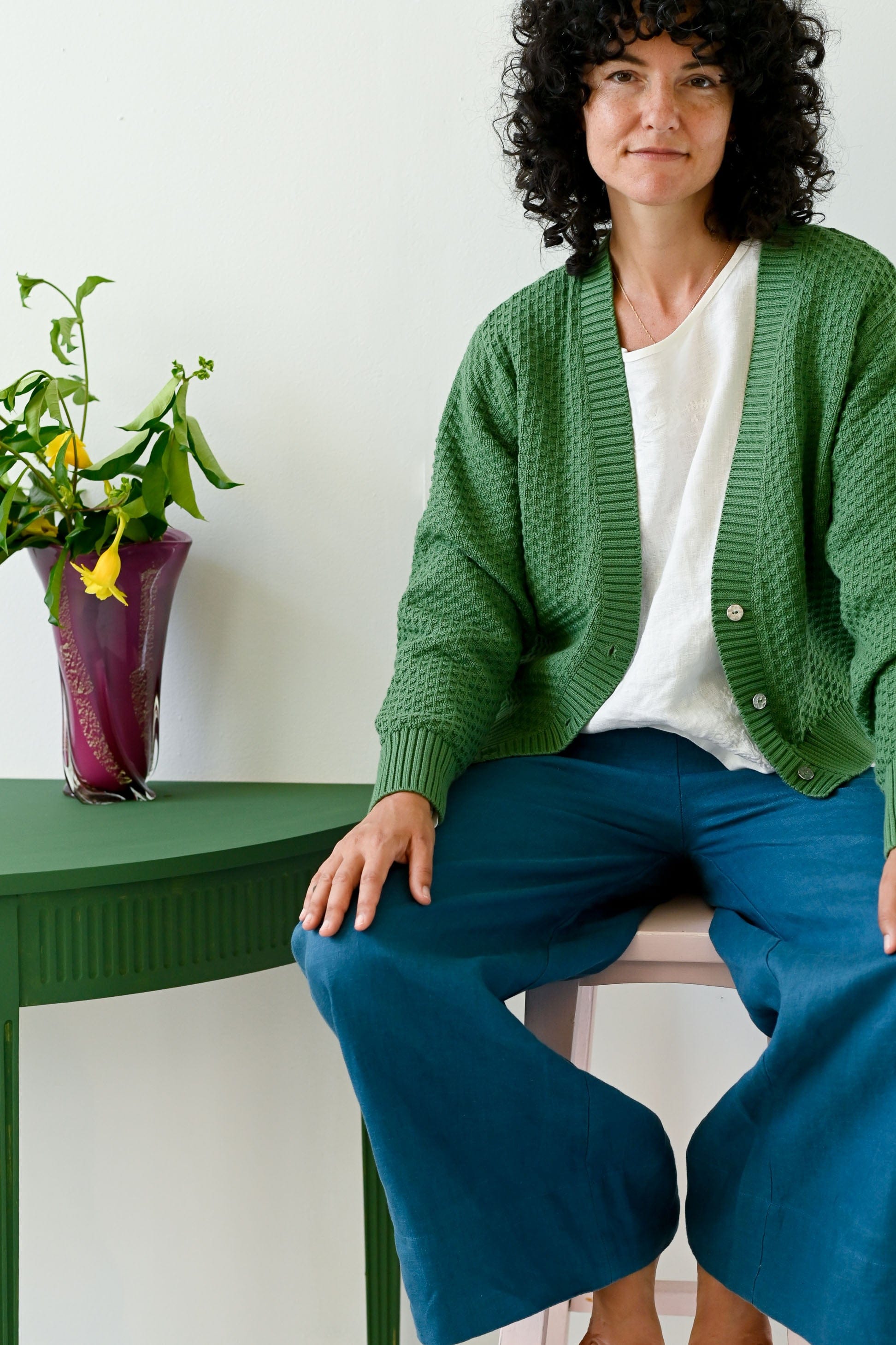 Emmy Cardigan Comfrey