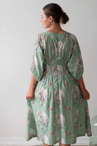 Faith Newlyn floral green dress