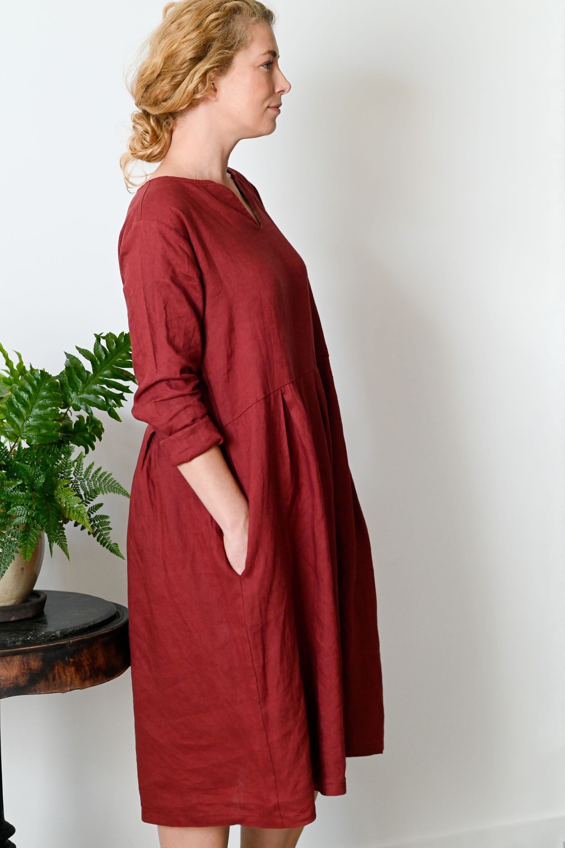 Harley Dress Russet