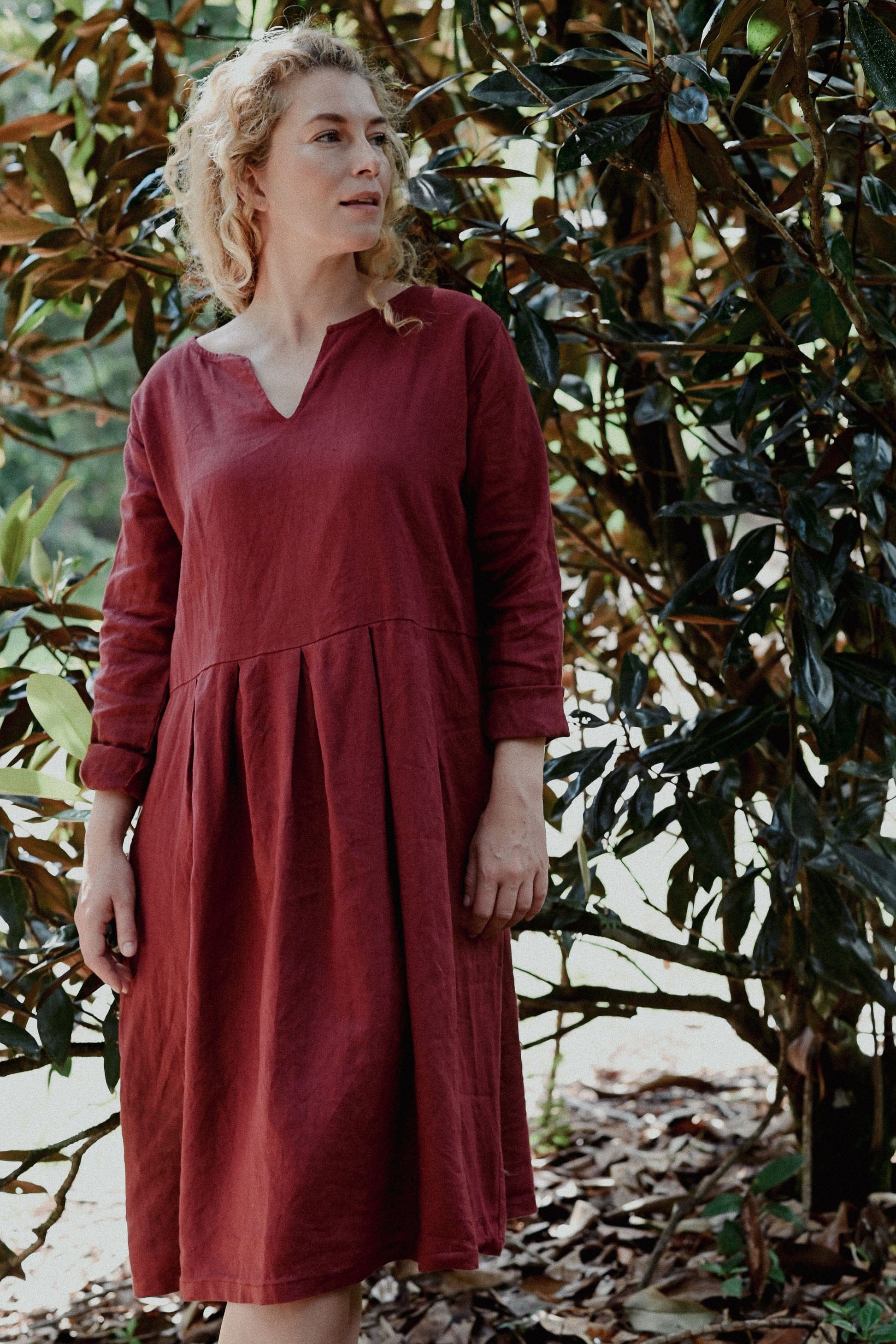 Harley Dress Russet