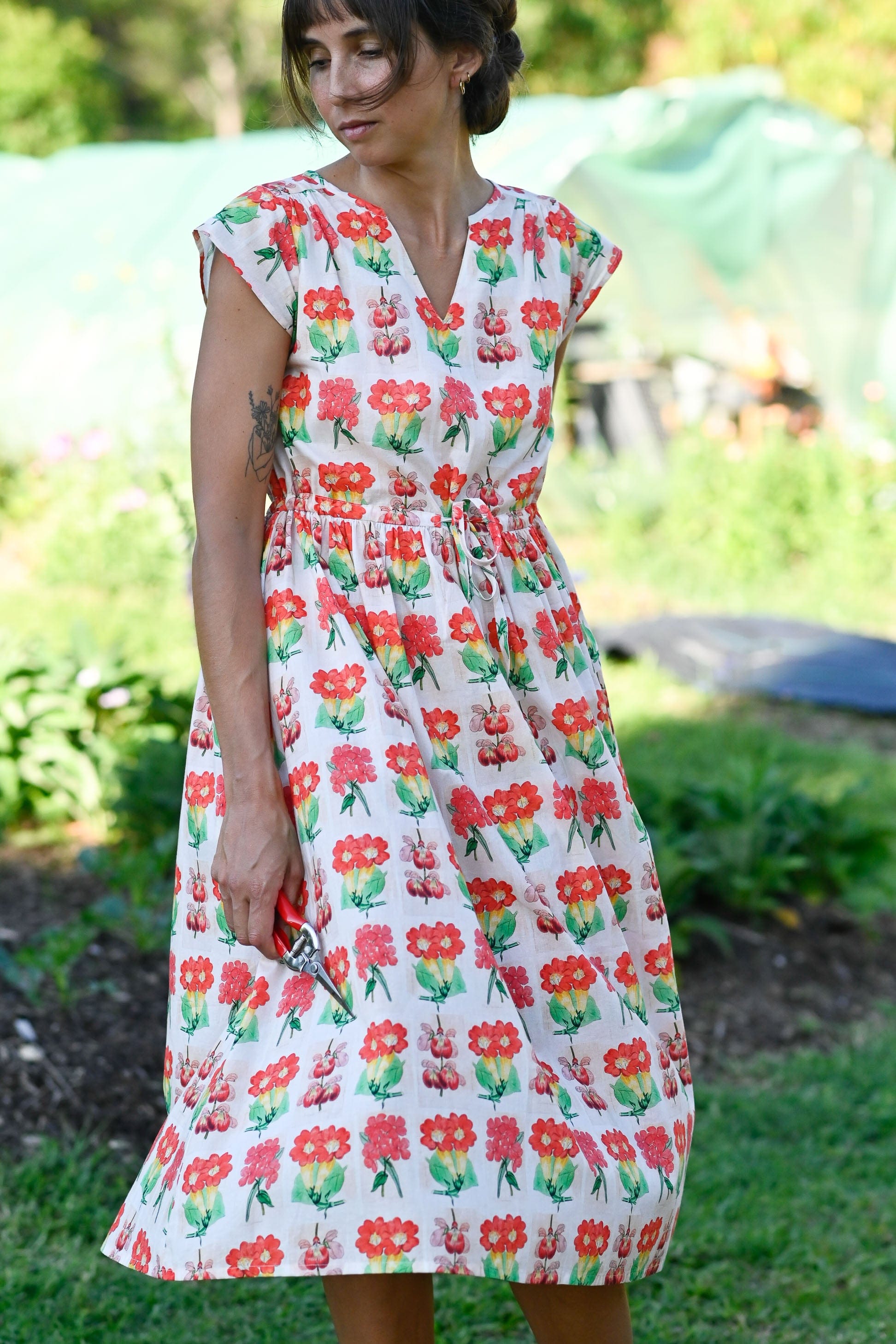 Heidi Dress Organic cotton Florabelle