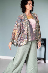 Kimono & green pants from Love Grows Wild garden collection
