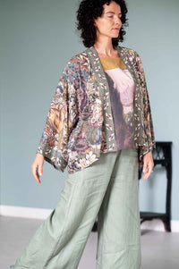 Kimono & green pants from Love Grows Wild garden collection