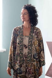 Woman in Love Grows Wild kimono slip dress