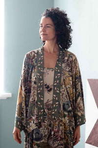 Love Grows Wild kimono slip dress