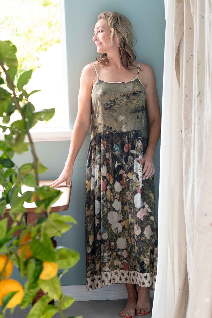 Market of Stars slip dress in floral print, DSC0600