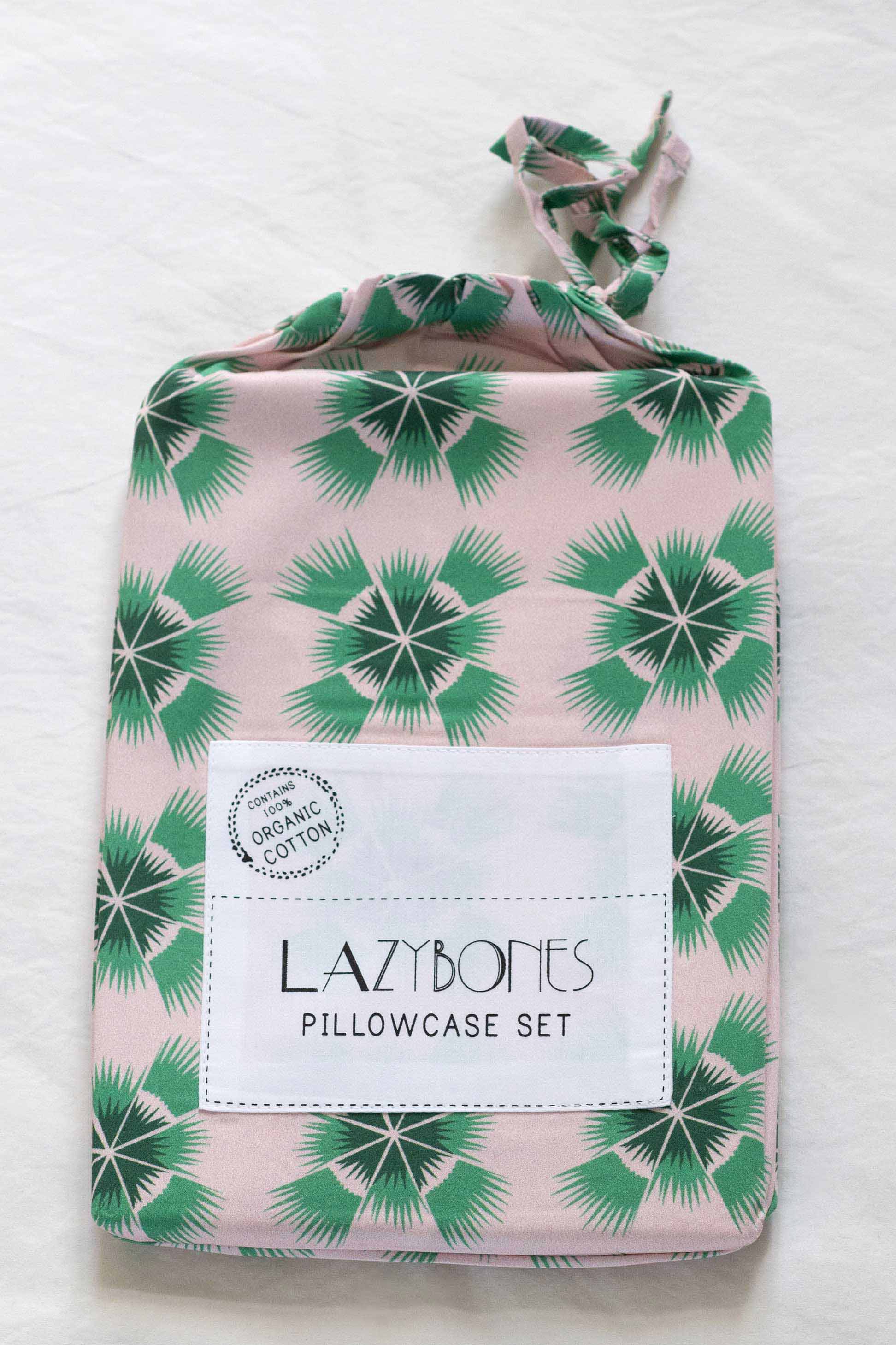 Lazybones Pillowcase Set in Bag - MaryVWPillowcaseSetBag