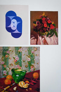 Mixed Flowers Art Print Set