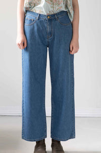 Nico Jeans wide-leg denim pants