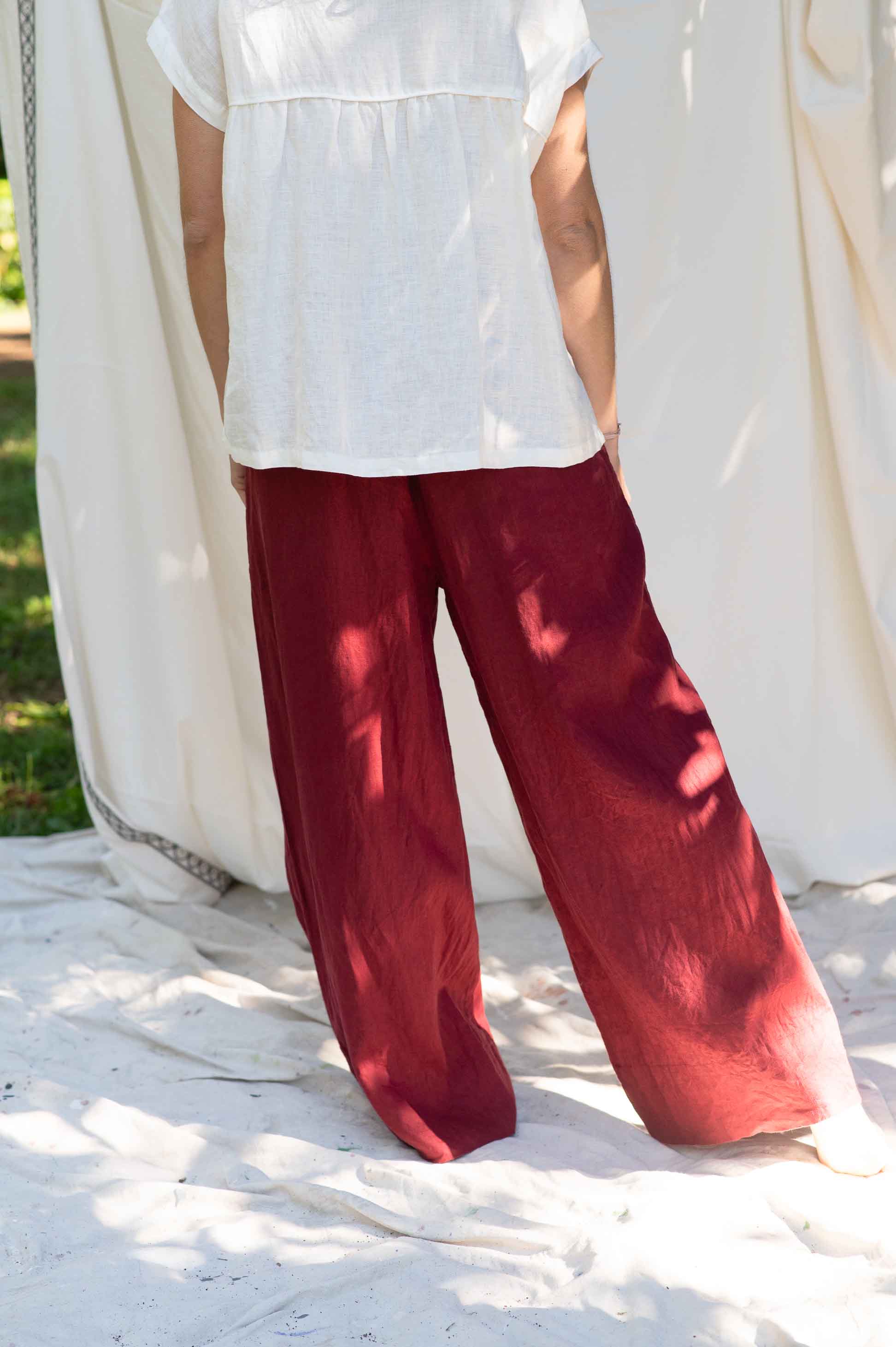 OllieRed pants and top, DSC8616