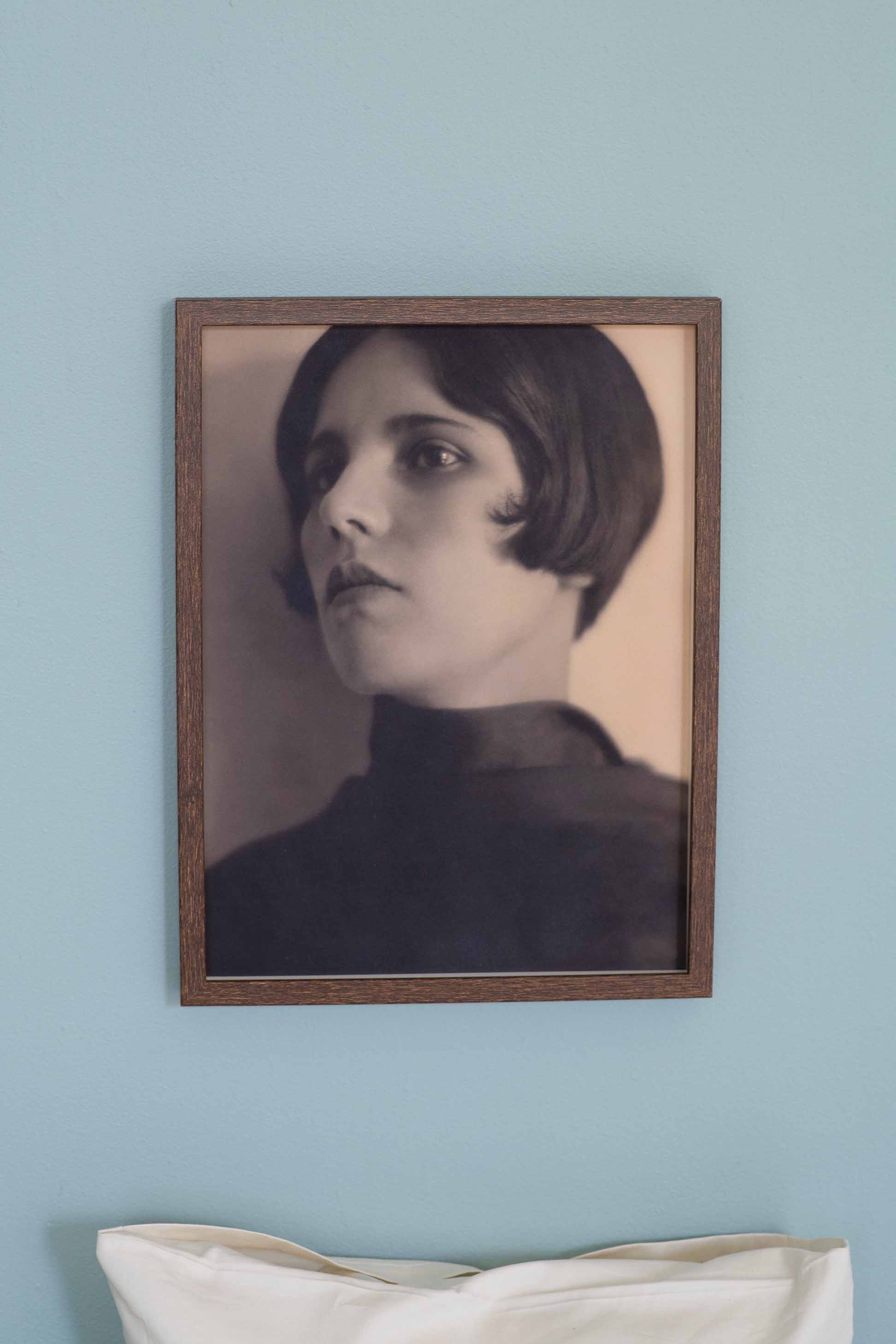 Portrait of Maria LaBelle Sheets in frame