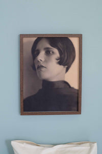 Portrait of Maria LaBelle Sheets in frame