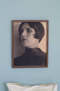 Portrait of Maria LaBelle Sheets in frame
