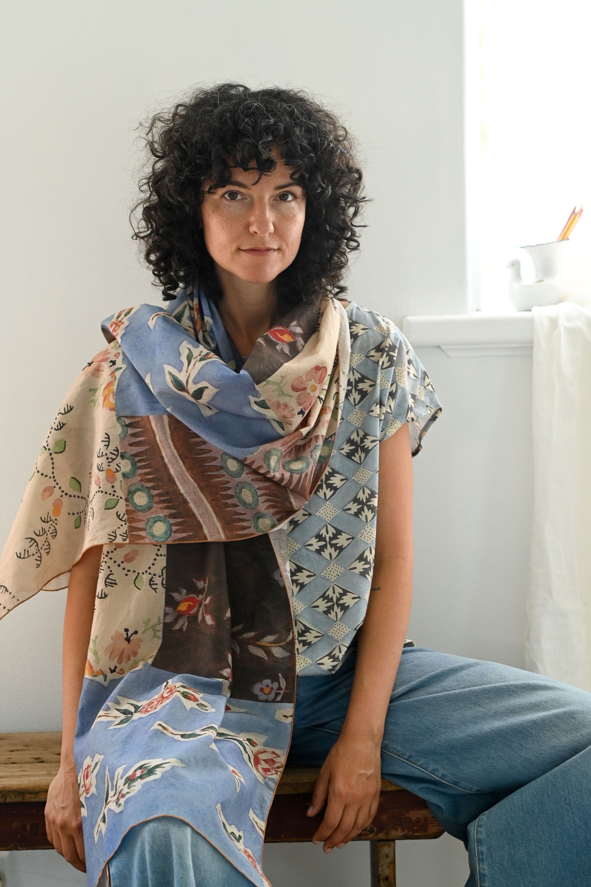 Scarf Painted Pattern