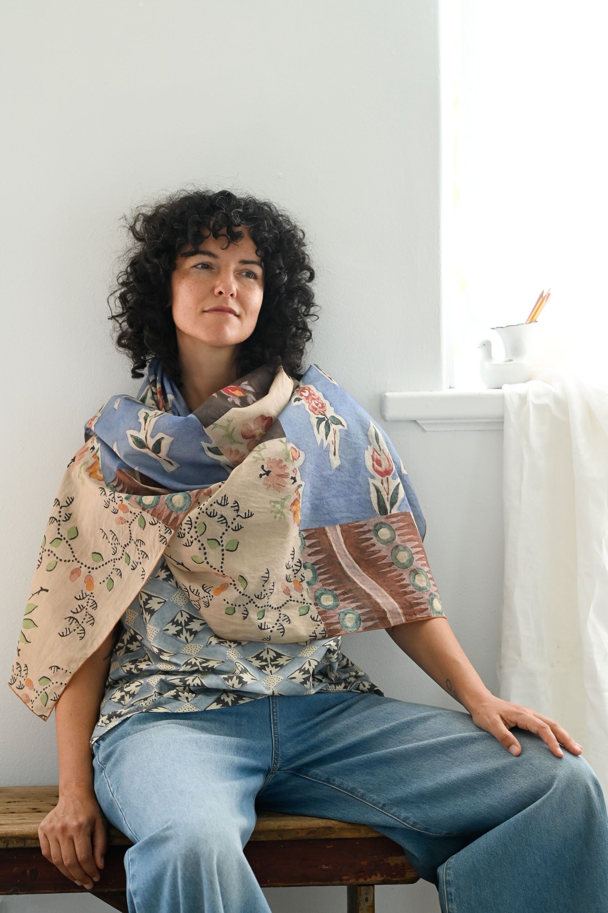 Scarf Painted Pattern