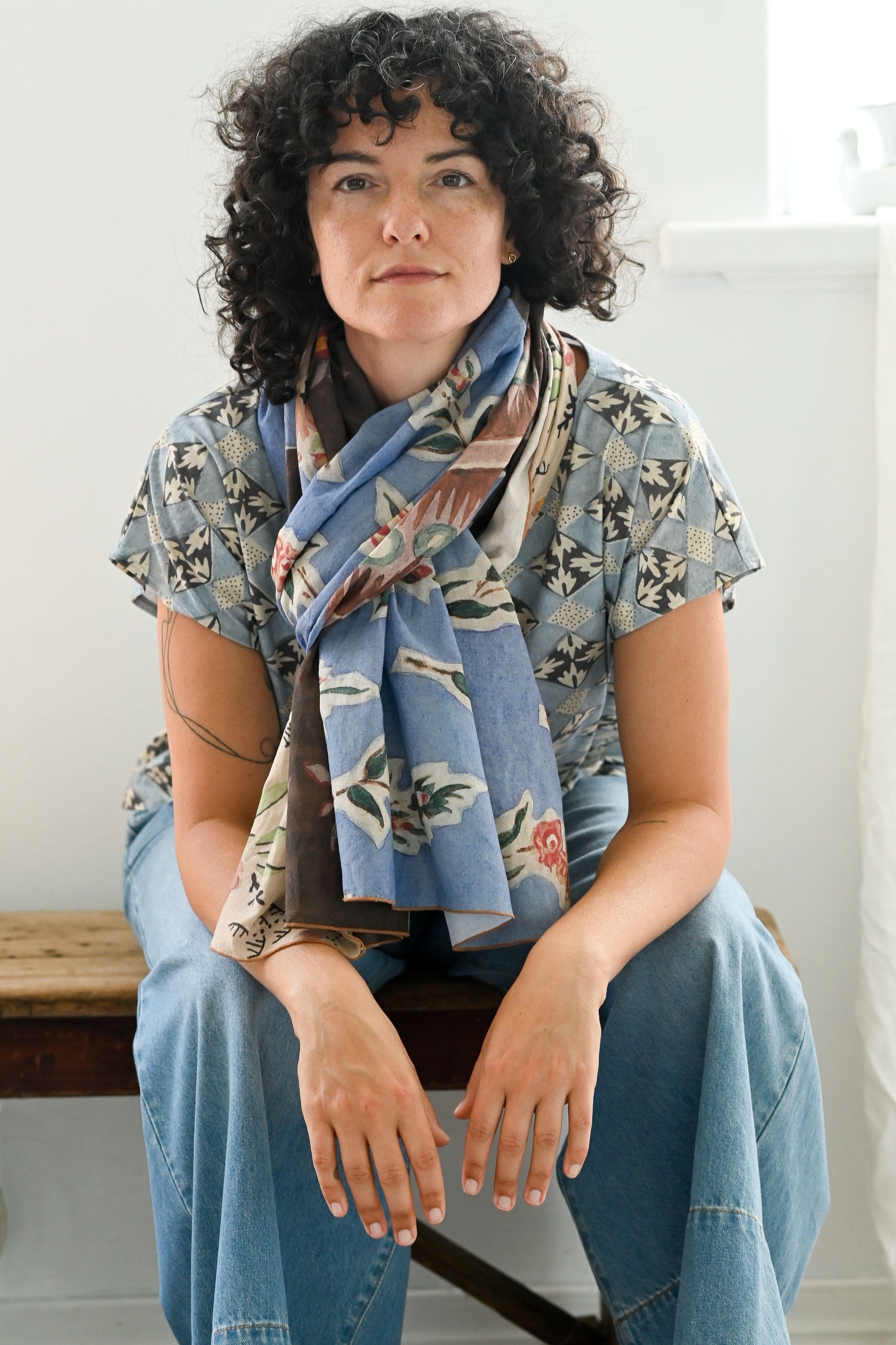 Scarf Painted Pattern