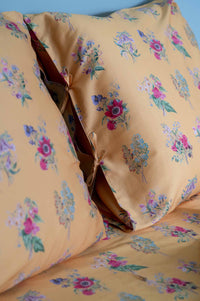 SummerlandEuro floral pillows and bedding