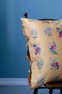 Summerland Euro pillow with floral pattern