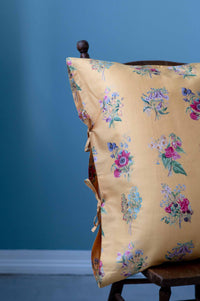 Summerland Euro pillow with floral pattern