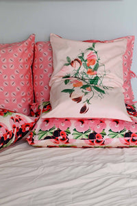 Sweetpea Blossomy Flutter pillow set