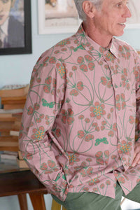 TedTerra wearing floral shirt