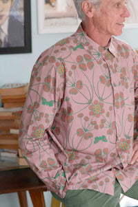 TedTerra wearing floral shirt