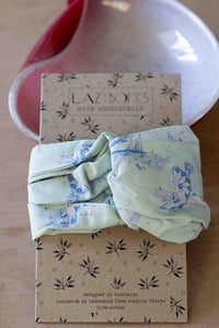 Turban hair accessory on box, beach style