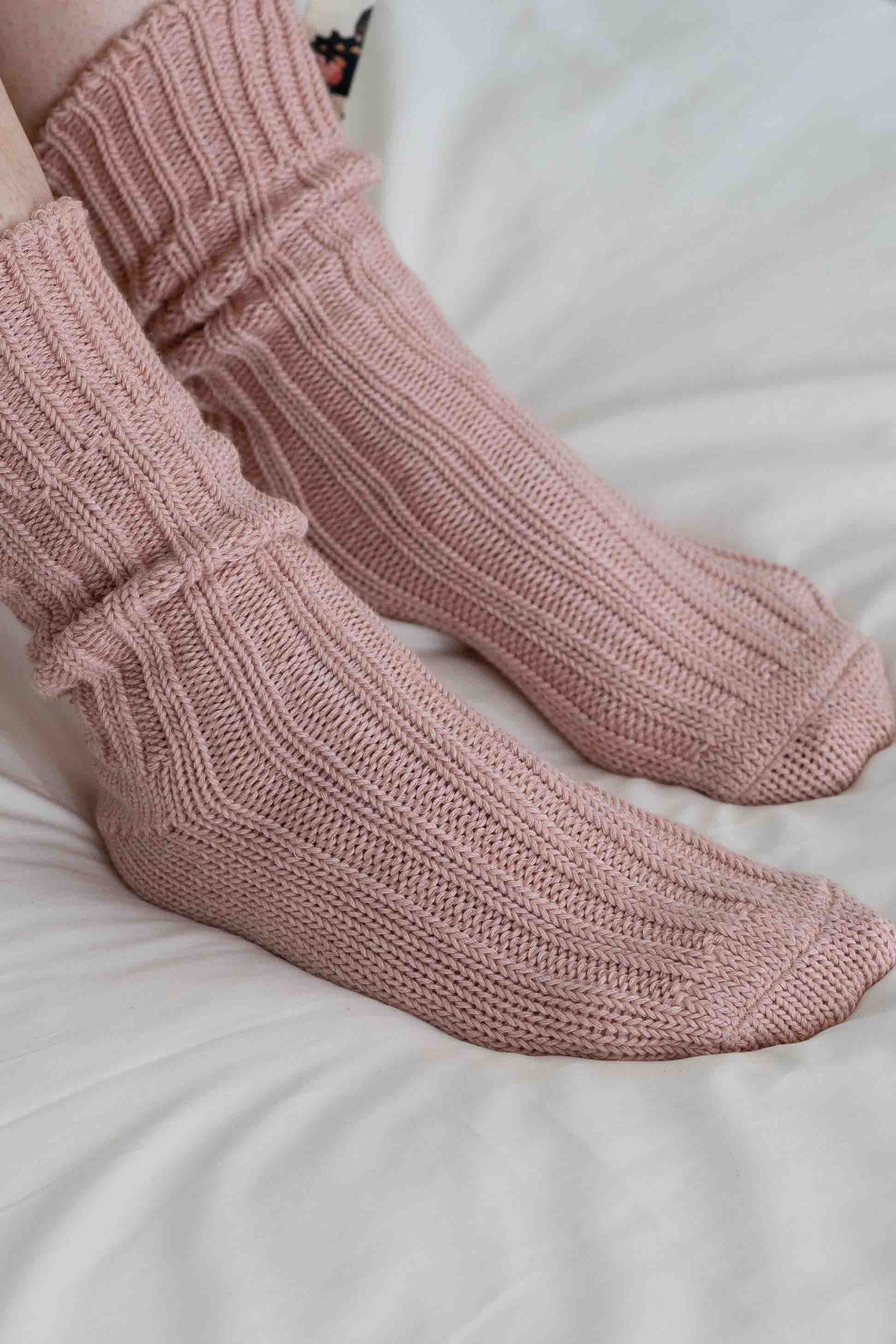 Kan Organic Cotton Socks Pink