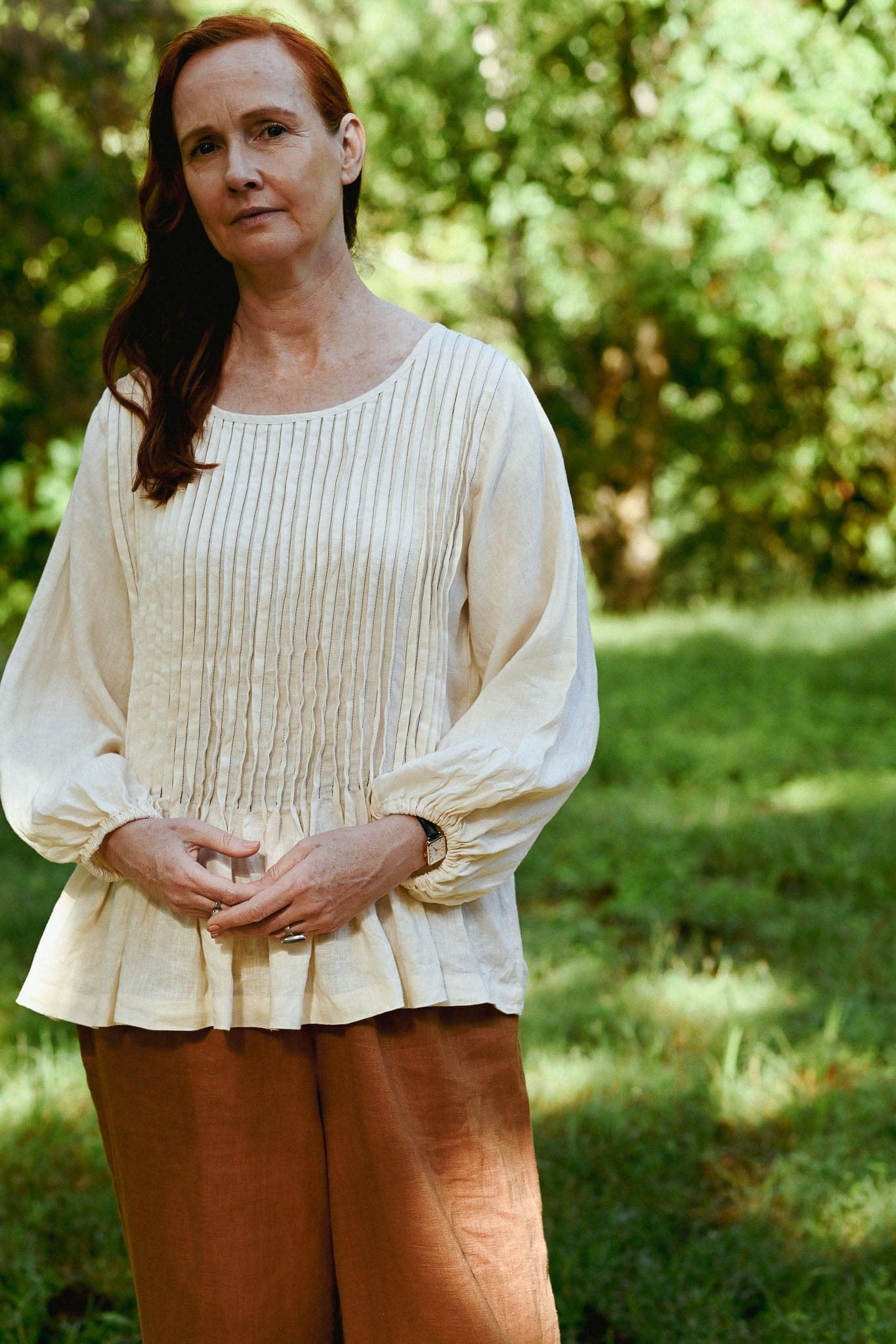 Amelia Top Cream