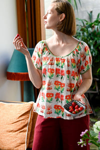 etta top florabelle organic cotton