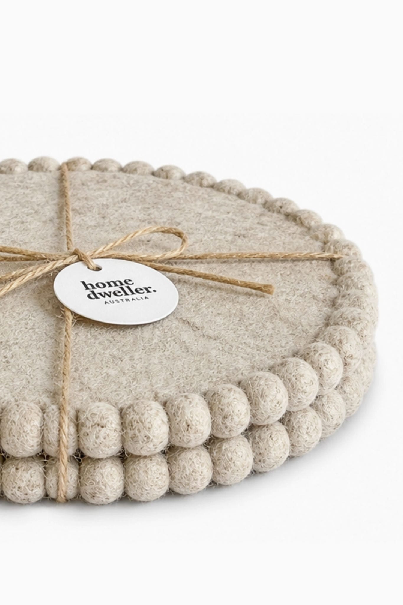Felt Trivet Set Cloud