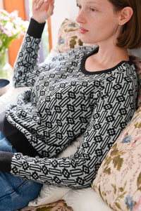 gwen jumper deco jaquard