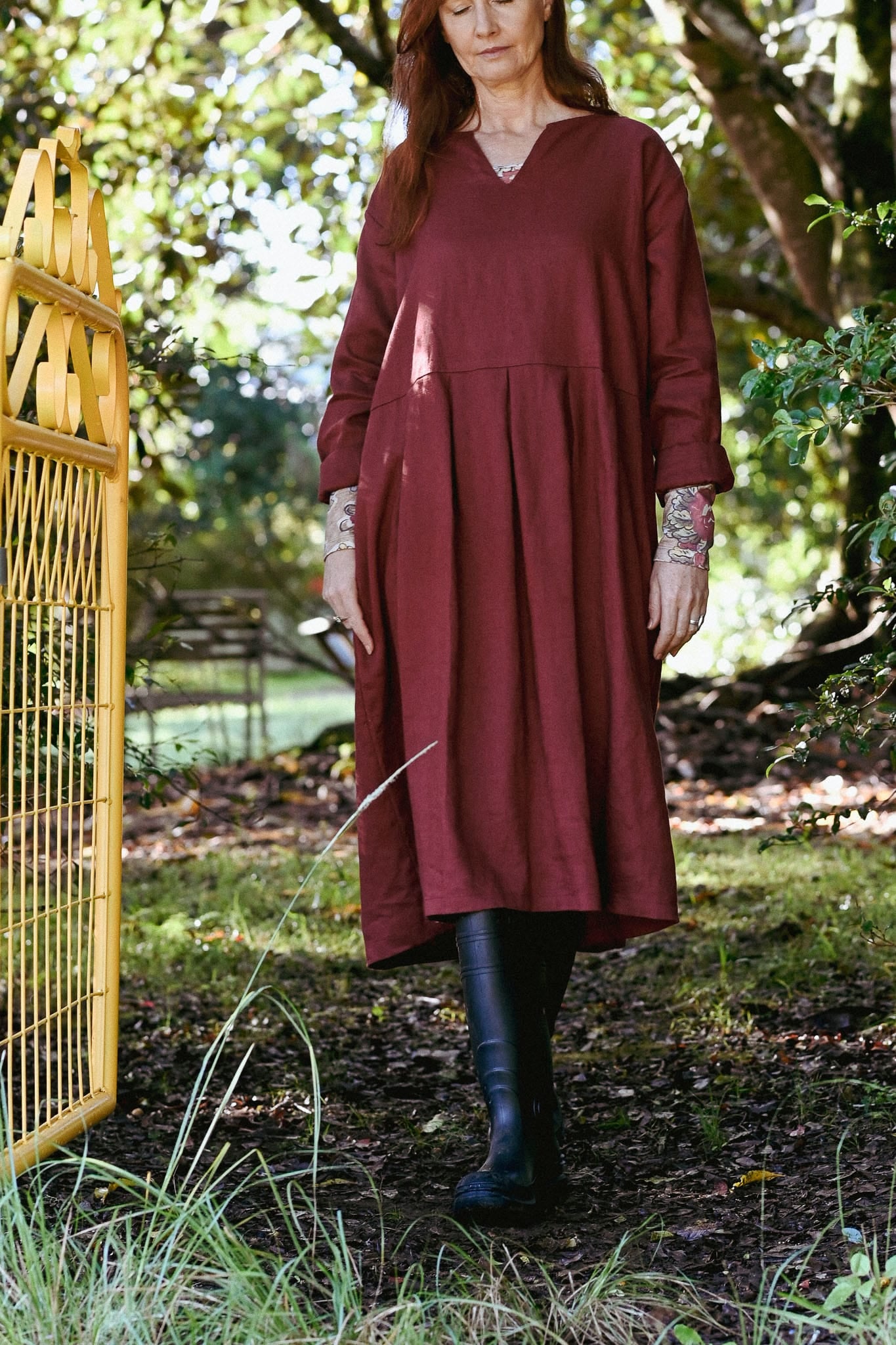 Harley Dress Russet