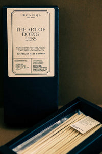 Urganiqa incense sticks The Art of Doing Less