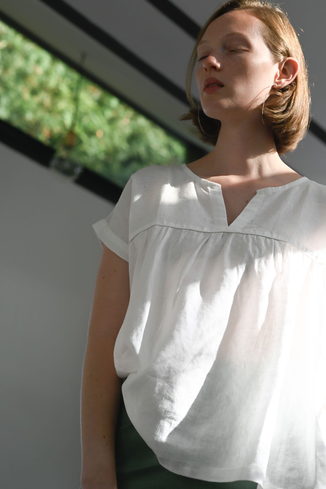 Julia top Warm White